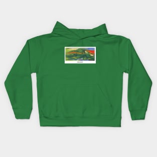 Andean Lanscape Andes Mountains Kids Hoodie